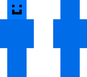 blue man
