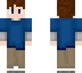 blue shirt