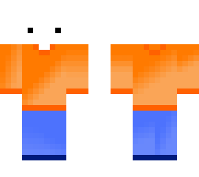 orange sweater