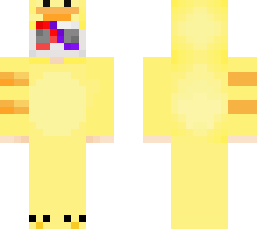 scarlet in a duck costume