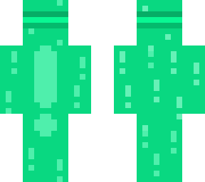 ! but green and blindfolded