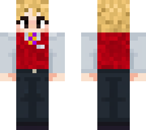 blonde female fazbear employee