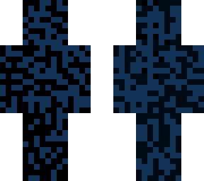 blue and black glitch
