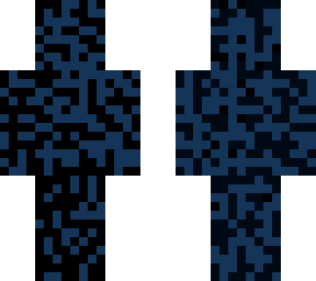 blue and black glitch