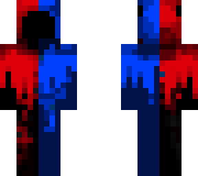 blue/red mysterious man
