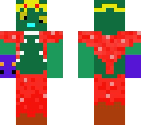 green guy with crown