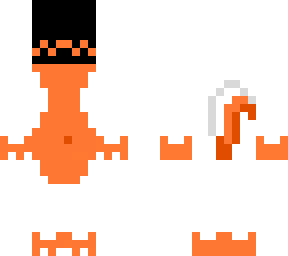orange protogen furry