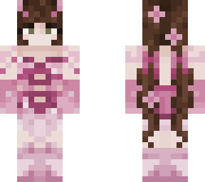 pink girl skin