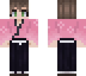 pink kimono