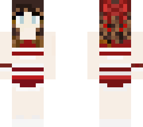 cute cheerleader brown curly hair