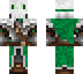 green skeleton knight
