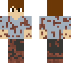 guy covered with dirt