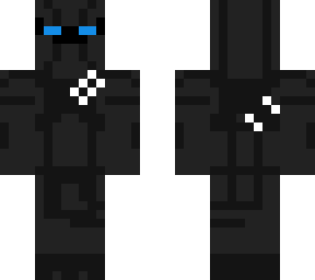 hybrid - stage 1, black and blue eyes
