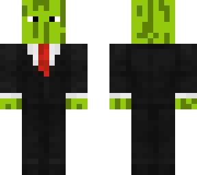 melon in a suit