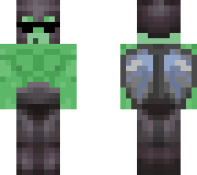 slime fuerte con armadura y elitra