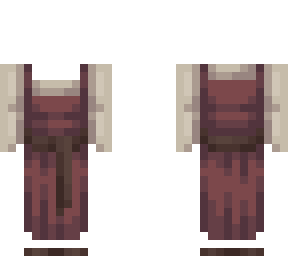 belted renaissance dress ob 1.4 cream and maroon