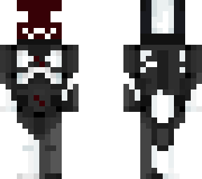 black and white protogen