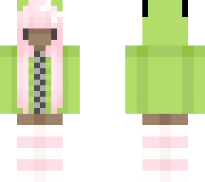 gir blk girl hoodie (pink hair)
