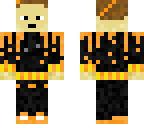 kid with lava hoodie