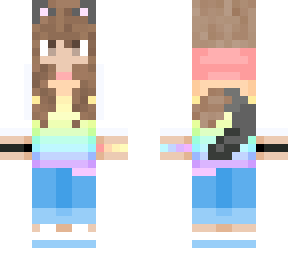 luckykestrel rainbow hoodie reupdated