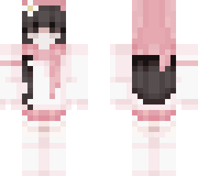 pink with flower