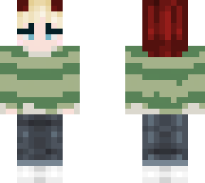 winter green sweater