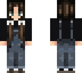-overalls n bows'-