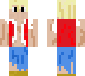 blone luffy
