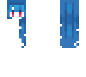 blue hair