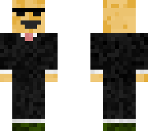 cheese with suit