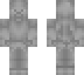 light gray steve
