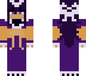 my first attempt at making a mc skin of my favourite oc