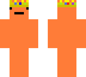 orange blob w/ crown
