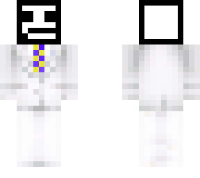 paper bag white suit