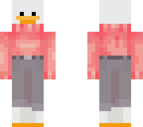 pink duck sweater