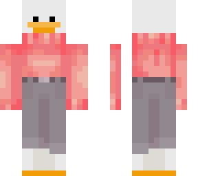 pink duck sweater