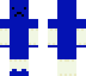 blue blob guy i don't know