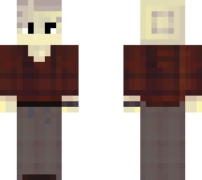 casual boy - red sweater