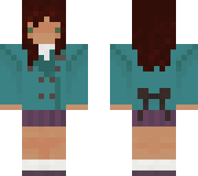 heather duke (movie, cafeteria/blazer outfit)