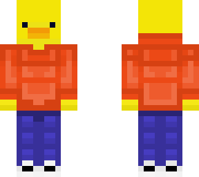 hoodie duck with bee in hive style, no glasses