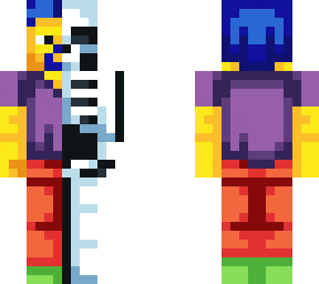 my skin with skelton