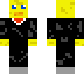 skin de pato com terno