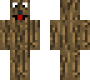 wooden corgi
