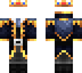 blank black king