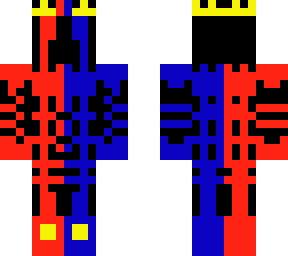 blue x red king