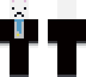 bunny in tie