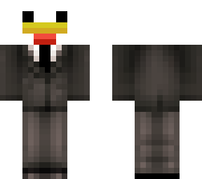 chicken in a suit