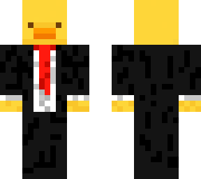 duck in a suit