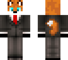 fox in a suit