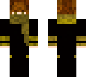 golden scarf brown/orange hair boy